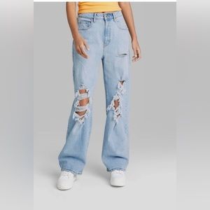 Baggy Jeans:These pants are too long for me (5ft 1in). My loss is your gain.